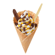 Super Cone Tropical Mix Choc, Soft Ice Corner,Angelo,Good Choice;4,95